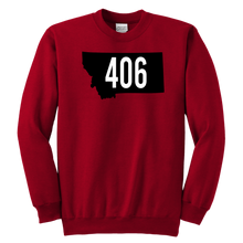 Load image into Gallery viewer, Youth Montana Rebels 406 Sweatshirt