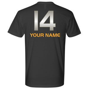 Premium Men's Wheeln' Jazz Personalized T-Shirt