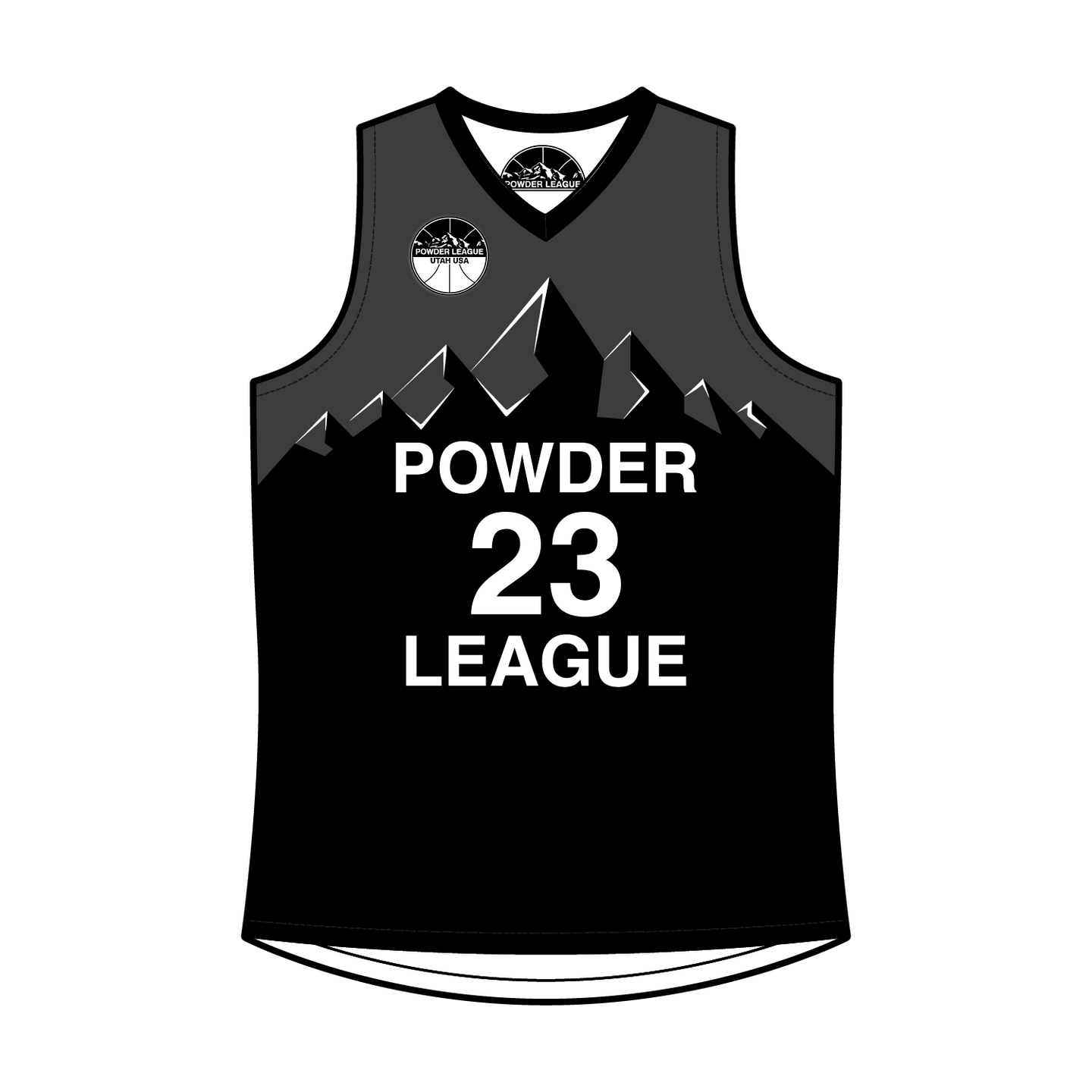 Men's 2020 Powder League Reversible Basketball Jersey