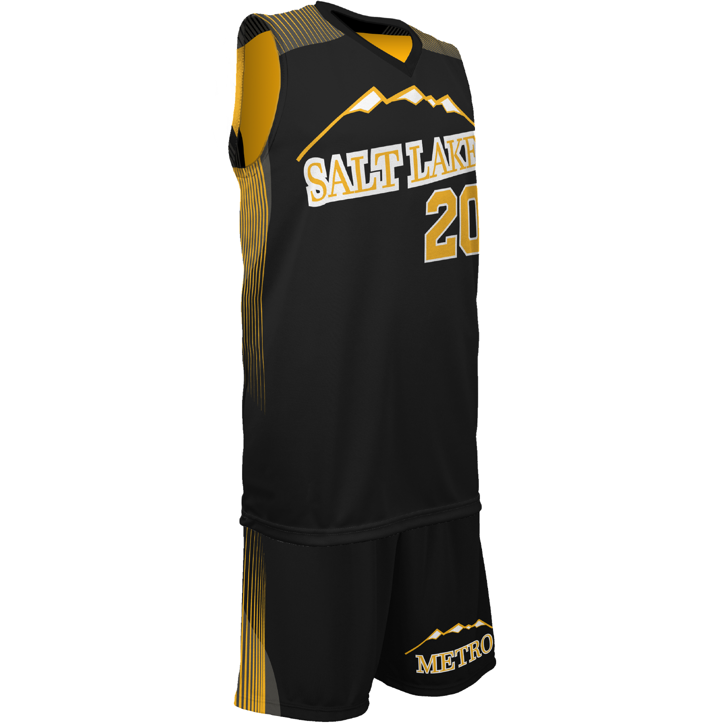 Men's Salt Lake Metro Reversible Jersey and Game Short