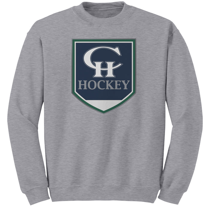Adult Copper Hills Hockey CH Crest Sweatshirt