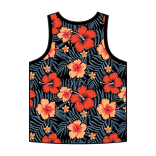 Load image into Gallery viewer, The Compound Floral Orange Custom Men&#39;s Tank