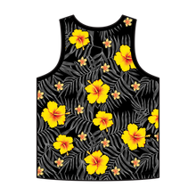 Load image into Gallery viewer, The Compound Floral Yellow Custom Men&#39;s Tank