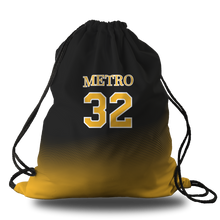Load image into Gallery viewer, Salt Lake Metro Oversized Premium Cinch Bag with Zip Pocket and Personalization