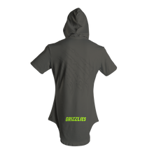 Load image into Gallery viewer, Men&#39;s Copper Hills Short Sleeve Hooded Shirt with Hip Hop Hem and Kango Pouch Pocket-CHARCOAL