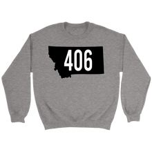 Load image into Gallery viewer, Adult Montana Rebels 406 Sweatshirt