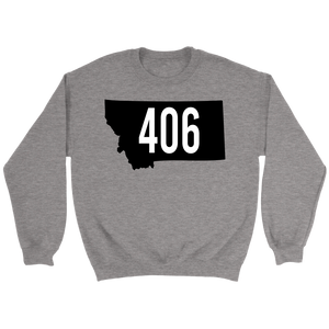 Adult Montana Rebels 406 Sweatshirt