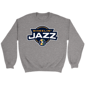 Adult Wheelin' Jazz Personalized Sweatshsirt