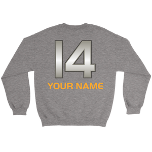 Adult Wheelin' Jazz Personalized Sweatshsirt