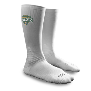 Wheeling Jazz Green Premium Athletic Socks