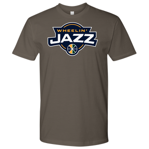 Premium Men's Wheeln' Jazz Personalized T-Shirt