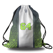 Load image into Gallery viewer, Copper Hills Grizzlies Oversized Premium Cinch Bag with Zip Pocket and Personalization