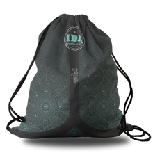 Load image into Gallery viewer, IDA Oversized Premium Cinch Bag with Zip Pocket and Personalization