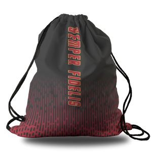 Marine Riders Oversized Premium Cinch Bag with Zip Pocket