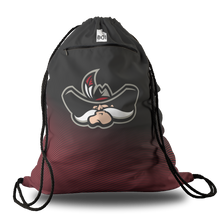 Load image into Gallery viewer, SLC Rebels Oversized Premium Cinch Bag with Zip Pocket and Personalization
