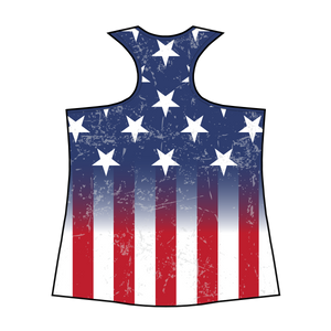 The Compound Independence Day Custom Women's Racerback Tank