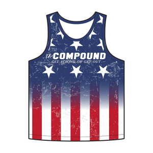 The Compound Independence Day Custom Men's Tank