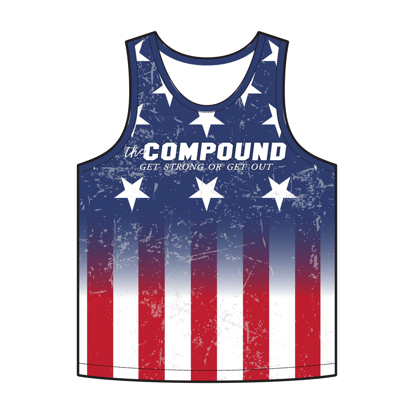 The Compound Independence Day Custom Men's Tank
