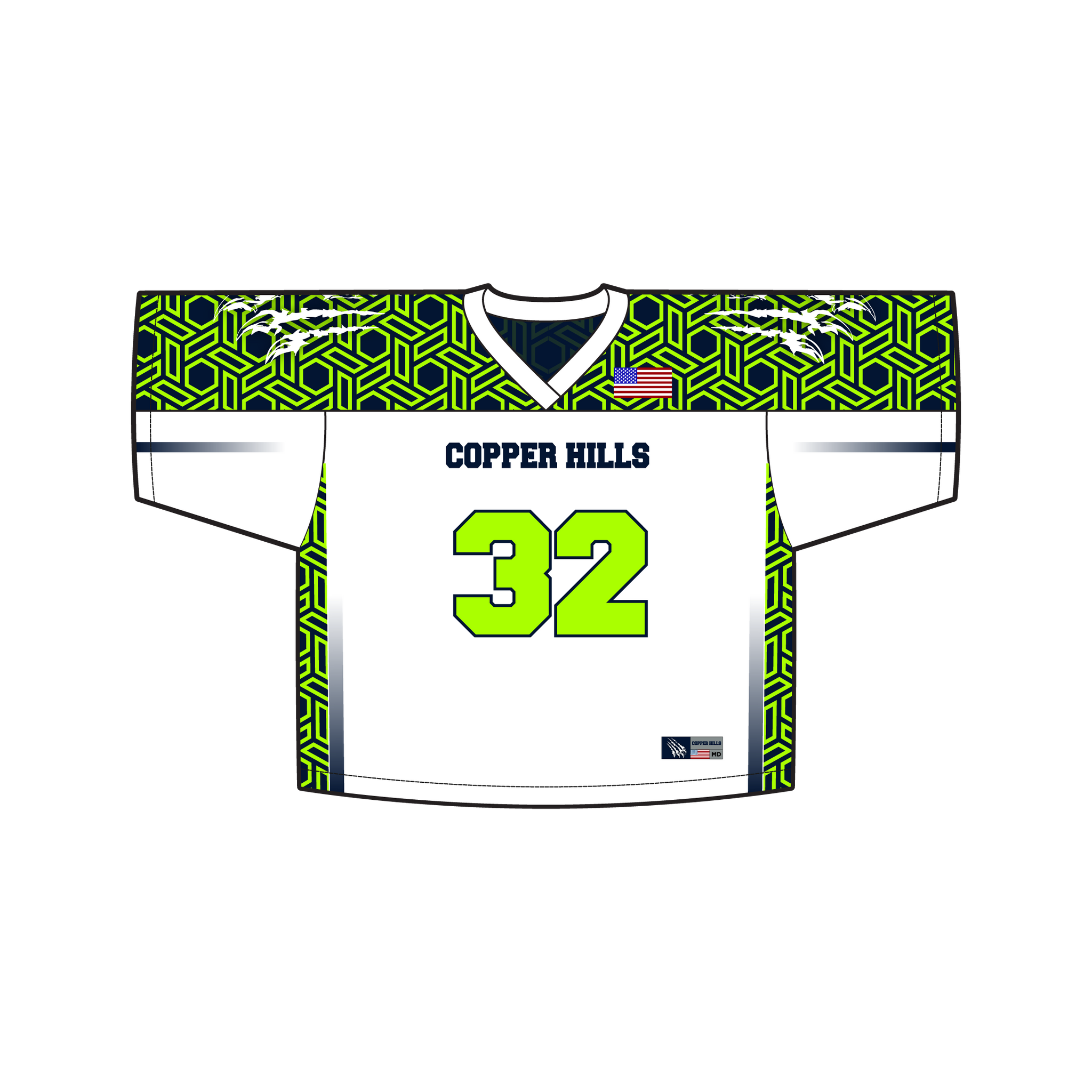 Custom Men's Lacrosse Game Jersey