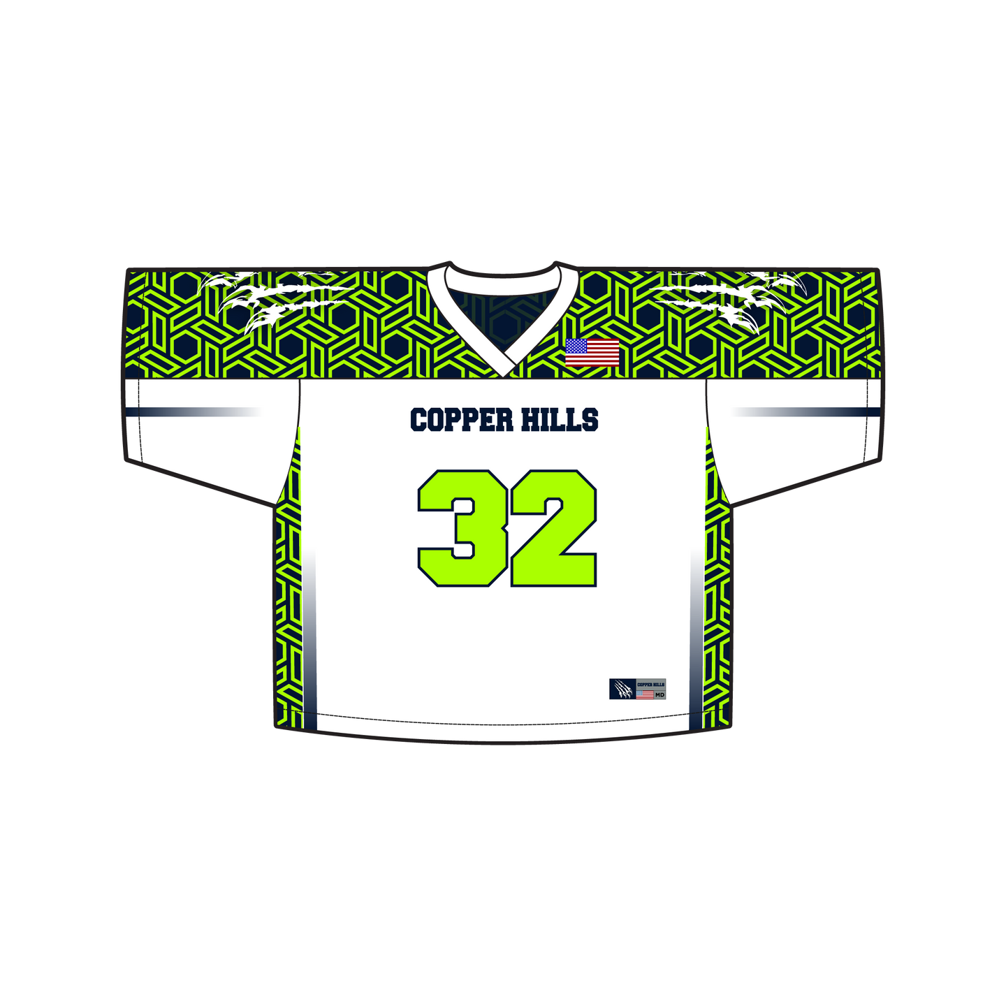 Youth Copper Hills Lacrosse Reversible Game Jersey
