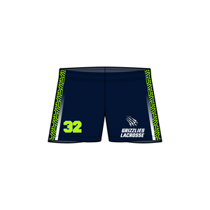 Men's Official Copper Hills Grizzlies Lacrosse Reversible Game Uniform Bundle