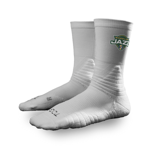 Wheeling Jazz Green Premium Athletic Socks