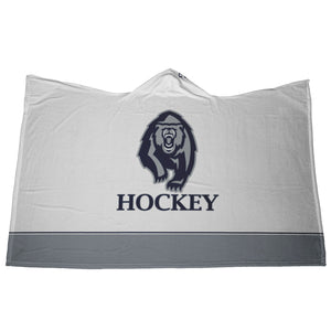 Copper Hills Hockey Away Premium Hooded Sherpa Blanket