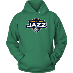 Adult Wheelin' Jazz Hoodie