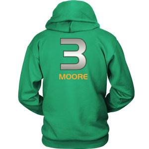 Adult Wheelin' Jazz Personalized Hoodie-MOORE 3