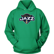 Load image into Gallery viewer, Adult Wheelin&#39; Jazz Personalized Hoodie