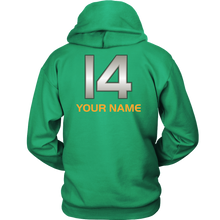 Load image into Gallery viewer, Adult Wheelin&#39; Jazz Personalized Hoodie