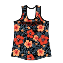 Load image into Gallery viewer, The Compound Floral Orange Custom Women&#39;s Tank