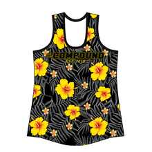 Load image into Gallery viewer, The Compound Floral Yellow Custom Women&#39;s Tank
