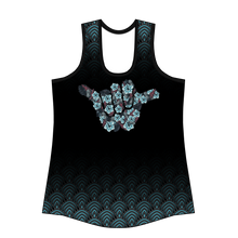 Load image into Gallery viewer, The Compound Shaka-BLUE Custom Women&#39;s Tank