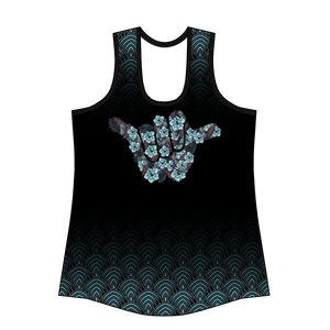 The Compound Shaka-BLUE Custom Women's Tank