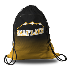 Load image into Gallery viewer, Salt Lake Metro Oversized Premium Cinch Bag with Zip Pocket and Personalization