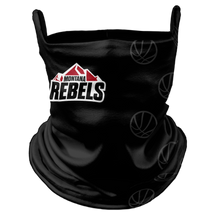 Load image into Gallery viewer, Personalized Montana Rebels Premium Reversible Neck Gaiter with Ear Support
