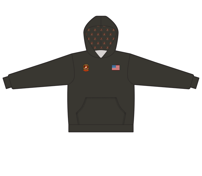 Adult Marine Riders Supporter Hoodie