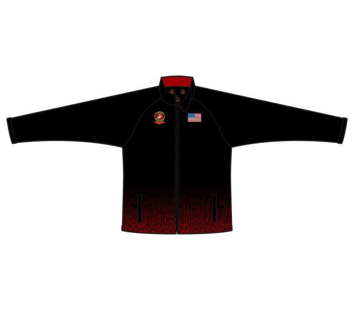 Adult Full Zip Marine Riders Supporter Warmup Jacket
