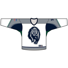 Load image into Gallery viewer, Official Copper Hills High School V-Neck Away Hockey Jersey