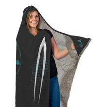 Load image into Gallery viewer, South Weber Premium Hooded Sherpa Blanket with Personalized Mittens