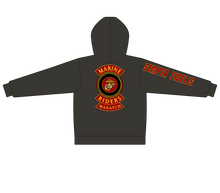 Load image into Gallery viewer, Adult Marine Riders Hoodie (Wasatch Black Out)