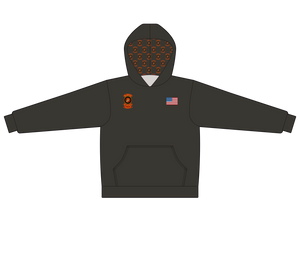Adult Marine Riders Hoodie (Wasatch Black Out)