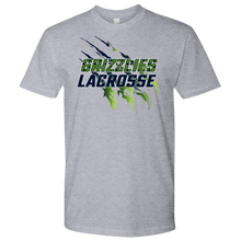 Load image into Gallery viewer, Premium Men&#39;s Copper Hills Grizzlies Lacrosse Personalized T-Shirt