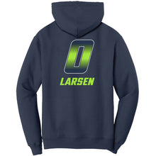 Load image into Gallery viewer, Larsen 0 Copper Hills Grizzlies Lacrosse Personalized Hoodie