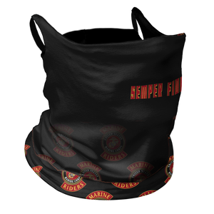 Marine Riders Premium Reversible Neck Gaiter with Ear Support