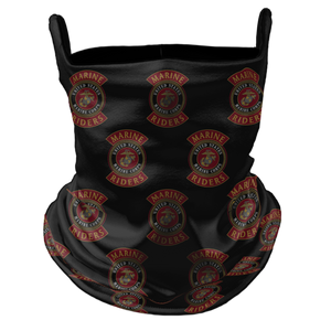 Marine Riders Premium Reversible Neck Gaiter with Ear Support