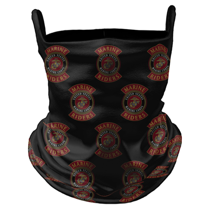 Marine Riders Premium Reversible Neck Gaiter with Ear Support