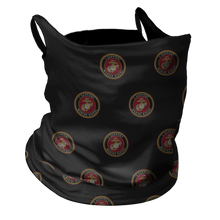 Load image into Gallery viewer, Marine Riders Supporter Premium Reversible Neck Gaiter with Ear Support