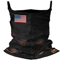 Load image into Gallery viewer, Marine Riders Supporter Premium Reversible Neck Gaiter with Ear Support